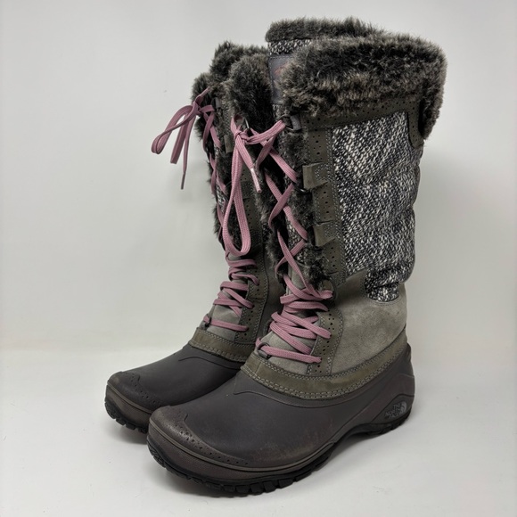 The North Face Shoes - The North Face Shellista II Tall Winter Boots Size 8.5